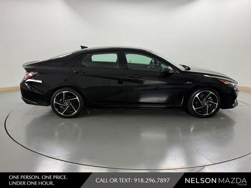 Phantom Black 2021 Hyundai ELANTRA N Line