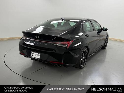 Phantom Black 2021 Hyundai ELANTRA N Line