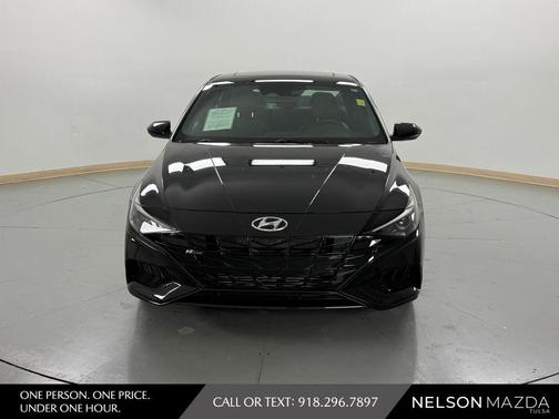 Phantom Black 2021 Hyundai ELANTRA N Line