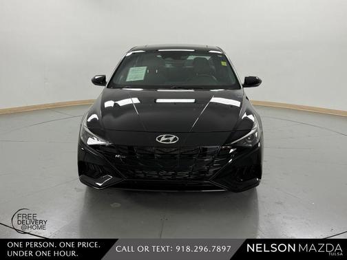 Phantom Black 2021 Hyundai ELANTRA N Line