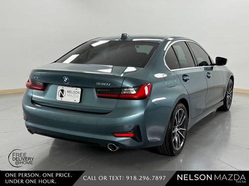 Blue Ridge Mountain Metallic 2020 BMW 330 i xDrive