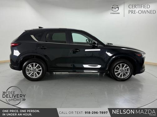 Jet Black Mica 2025 Mazda CX-5 2.5 S Preferred Package