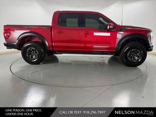 Red Metallic 2025 Ford F-150 Raptor