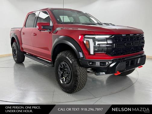 Red Metallic 2025 Ford F-150 Raptor
