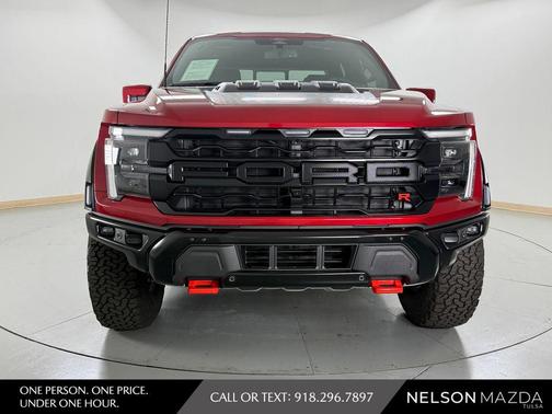 Red Metallic 2025 Ford F-150 Raptor