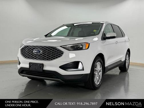 Oxford White 2024 Ford Edge SEL