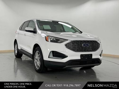 Oxford White 2024 Ford Edge SEL