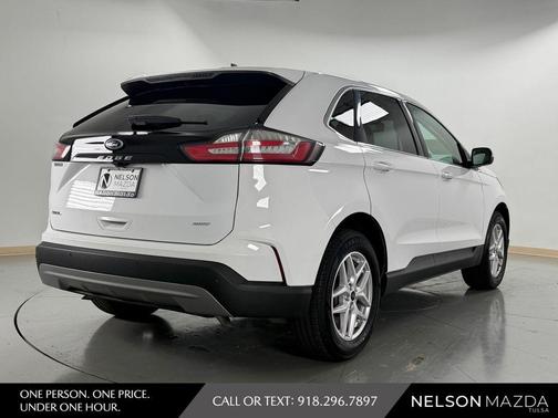 Oxford White 2024 Ford Edge SEL
