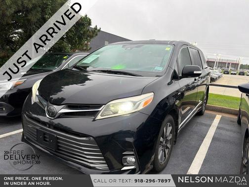 Midnight Black Metallic 2020 Toyota Sienna Limited Premium