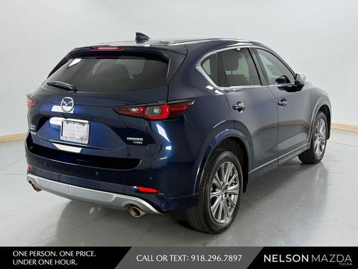 Deep Crystal Blue Mica 2024 Mazda CX-5 2.5 Turbo Signature