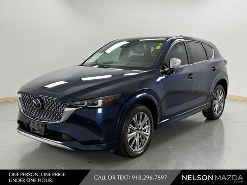 Deep Crystal Blue Mica 2024 Mazda CX-5 2.5 Turbo Signature