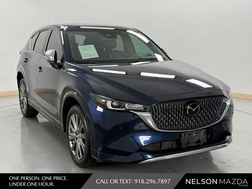 Deep Crystal Blue Mica 2024 Mazda CX-5 2.5 Turbo Signature