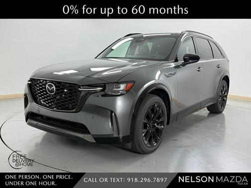 Machine Gray Metallic 2026 Mazda CX-90 3.3 Turbo S Premium Sport