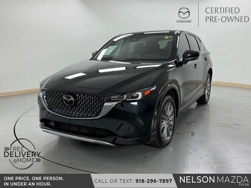 Jet Black Mica 2025 Mazda CX-5 2.5 Turbo Signature