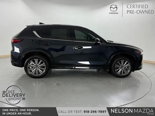 Jet Black Mica 2025 Mazda CX-5 2.5 Turbo Signature