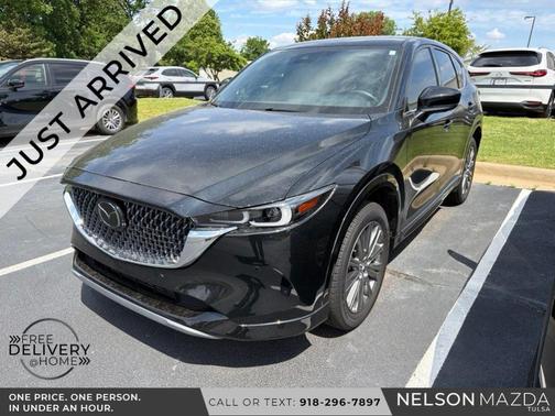 Jet Black Mica 2025 Mazda CX-5 2.5 Turbo Signature