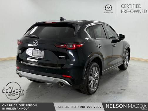 Jet Black Mica 2025 Mazda CX-5 2.5 Turbo Signature