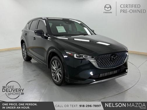 Jet Black Mica 2025 Mazda CX-5 2.5 Turbo Signature