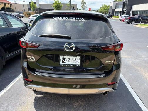 Jet Black Mica 2025 Mazda CX-5 2.5 Turbo Signature