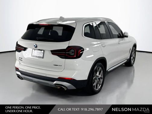 Alpine White 2022 BMW X3 xDrive30i