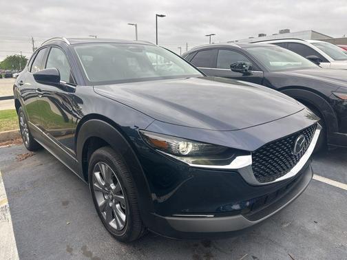 Deep Crystal Blue Mica 2025 Mazda CX-30 2.5 S Preferred Package