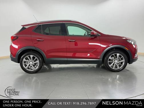 Chili Red Metallic 2020 Buick Encore GX Essence