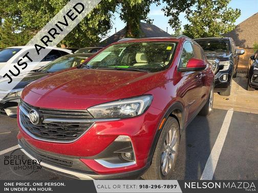 Chili Red Metallic 2020 Buick Encore GX Essence