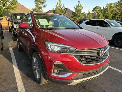 Chili Red Metallic 2020 Buick Encore GX Essence