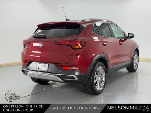 Chili Red Metallic 2020 Buick Encore GX Essence