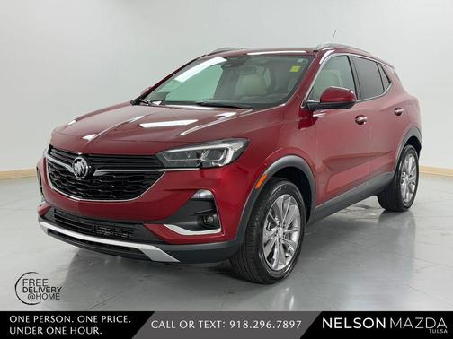 Chili Red Metallic 2020 Buick Encore GX Essence