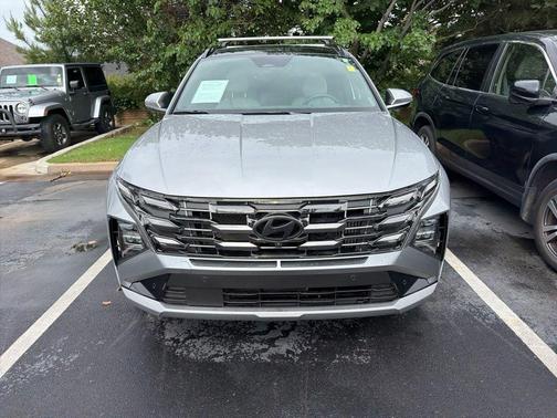 Shimmering Silver 2025 Hyundai TUCSON Hybrid Limited