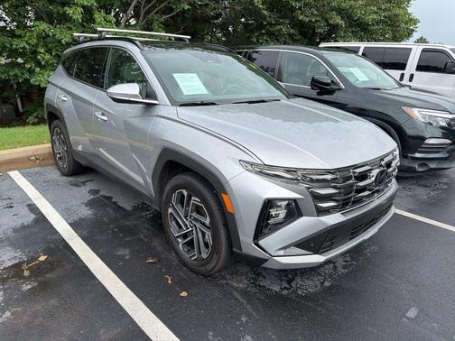 Shimmering Silver 2025 Hyundai TUCSON Hybrid Limited