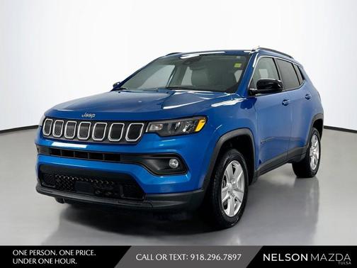 Laser Blue 2022 Jeep Compass Latitude