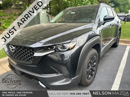 Jet Black Mica 2025 Mazda CX-50 Hybrid Premium Package