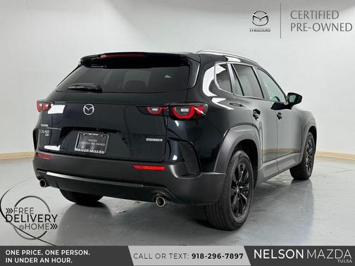 Jet Black Mica 2025 Mazda CX-50 2.5 S Preferred Package