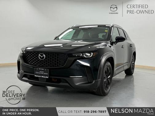 Jet Black Mica 2025 Mazda CX-50 2.5 S Preferred Package