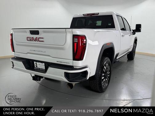 White Frost Tri-Coat 2024 GMC Sierra 3500 Denali