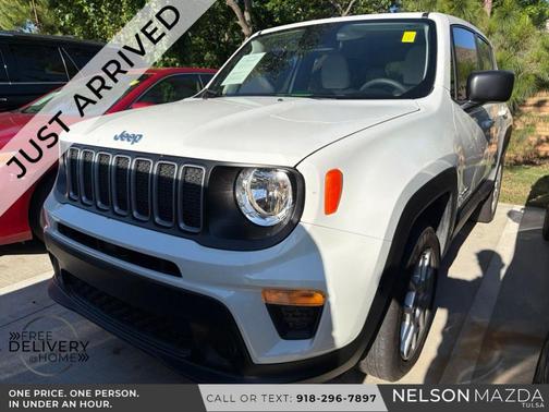 Alpine White Clearcoat 2023 Jeep Renegade Latitude