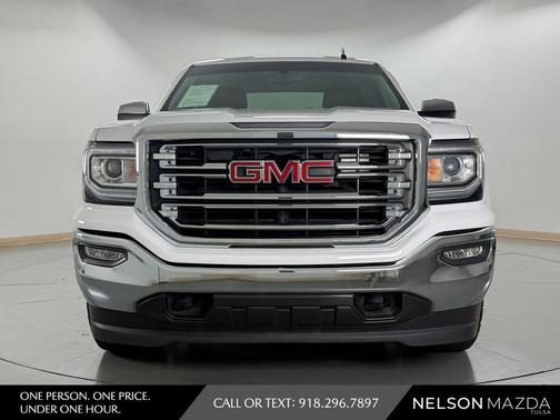 Summit White 2018 GMC Sierra 1500 SLT