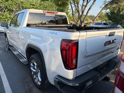 White Frost Tri-Coat 2020 GMC Sierra 1500 SLT
