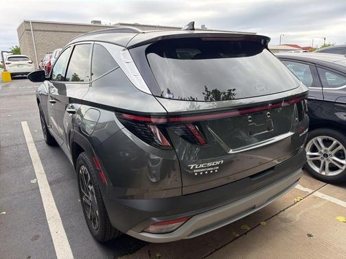 Amazon Gray 2025 Hyundai TUCSON Hybrid Limited