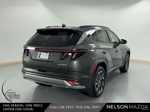 Amazon Gray 2025 Hyundai TUCSON Hybrid Limited