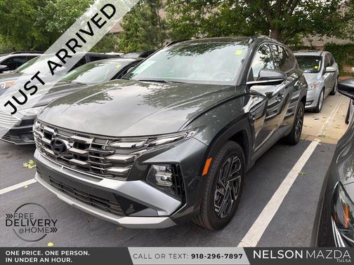 Amazon Gray 2025 Hyundai TUCSON Hybrid Limited