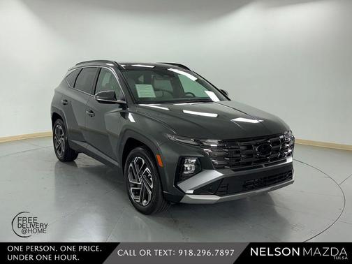 Amazon Gray 2025 Hyundai TUCSON Hybrid Limited