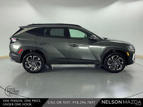 Amazon Gray 2025 Hyundai TUCSON Hybrid Limited