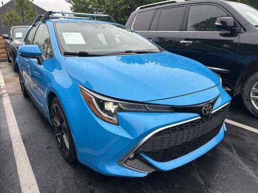 Blue Flame 2020 Toyota Corolla Hatchback XSE