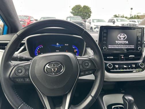 Blue Flame 2020 Toyota Corolla Hatchback XSE