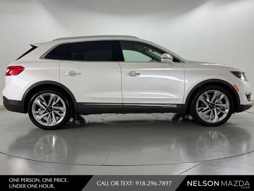 White Platinum Clearcoat Metallic 2018 Lincoln MKX Reserve