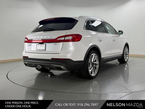 White Platinum Clearcoat Metallic 2018 Lincoln MKX Reserve