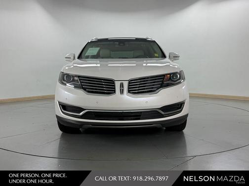 White Platinum Clearcoat Metallic 2018 Lincoln MKX Reserve